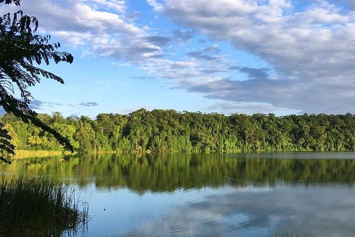 Meru Waterfalls, Forest Walk & Canoeing on Lake Duluti — Day Tour from Arusha