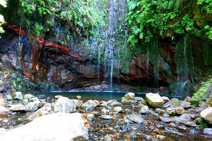 Rabaçal Levada das 25 Fontes Hike — Waterfalls, Lagoons & Madeira Laurisilva