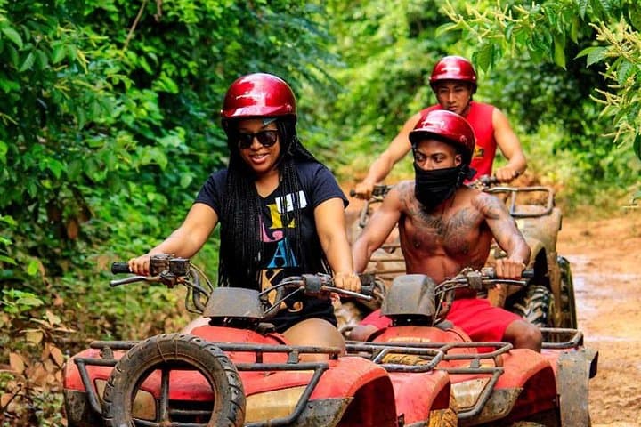 Super Combo Adventure in Puerto Morelos: ATVs, Zipline, Snorkel & Cenote Guide photo 3