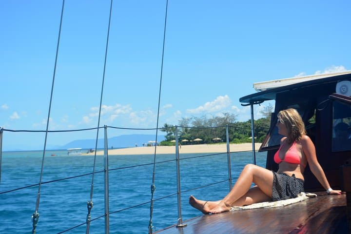 Low Isles Snorkelling Charter Aboard an Authentic Chinese Junk — Port Douglas Day Trip photo 2
