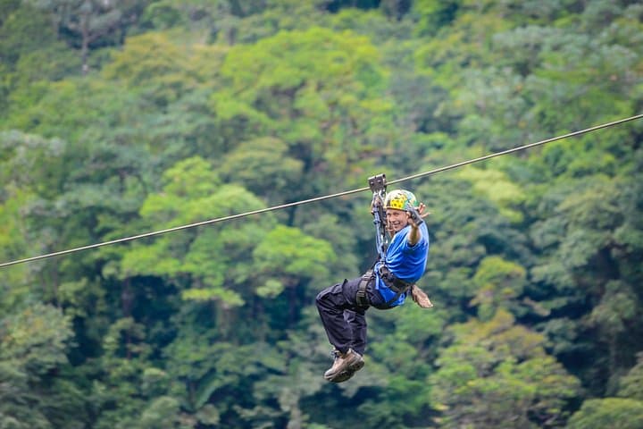 Seven-Line Zipline Over La Fortuna Waterfall with Arenal Volcano Views photo 4