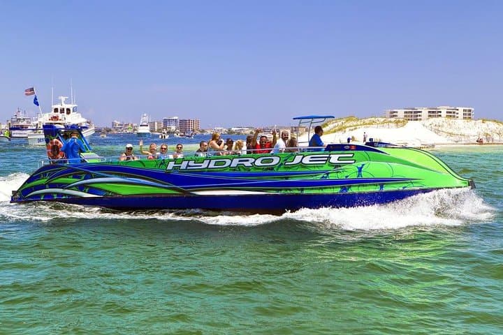 Destin Hydrojet Dolphin Cruise: 1-Hour Crab Island & East Pass Adventure photo 2