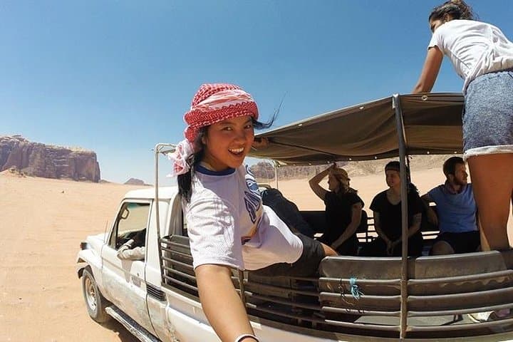 Half-Day Wadi Rum Jeep Safari — Dunes, Canyons & Bedouin Tea photo 2