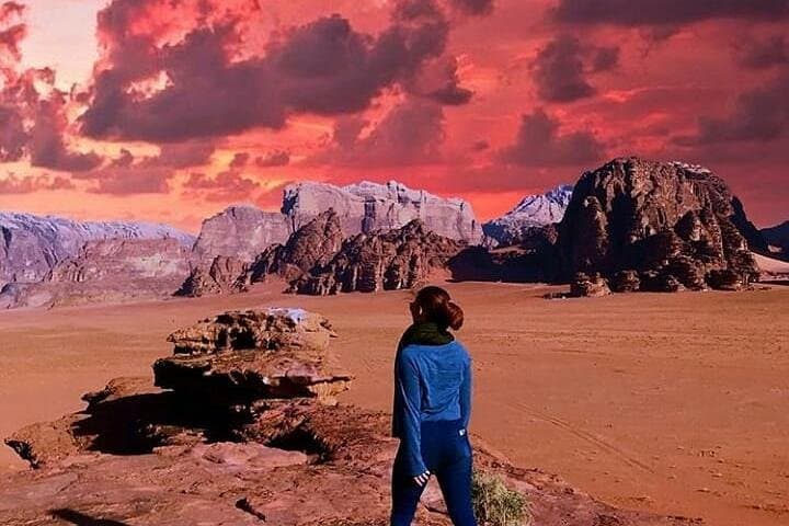 Half-Day Wadi Rum Jeep Safari — Dunes, Canyons & Bedouin Tea photo 3