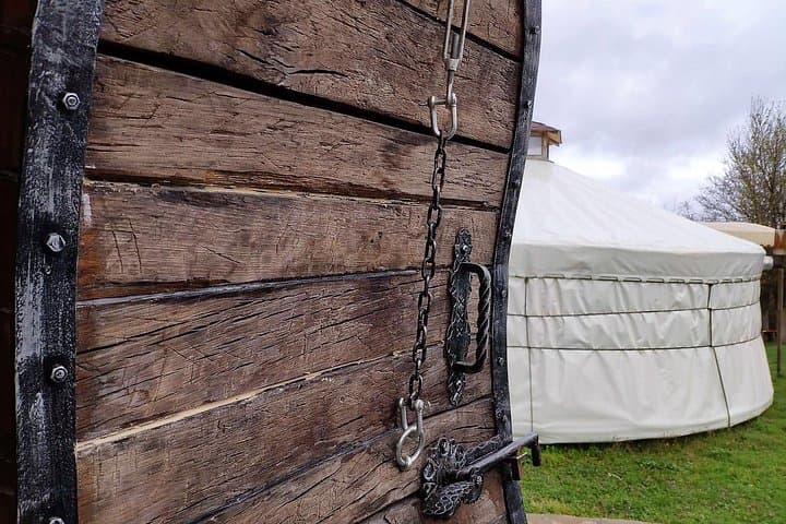 Eco-Village Overnight: Sleep in a Barrel or Khan's Yurt, Archery & Buggy Adventure near Kaliakra