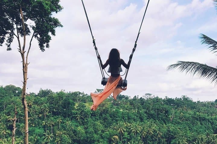 Private Ubud Day: Tegalalang Terraces, Tegenungan Waterfall & Jungle Swing