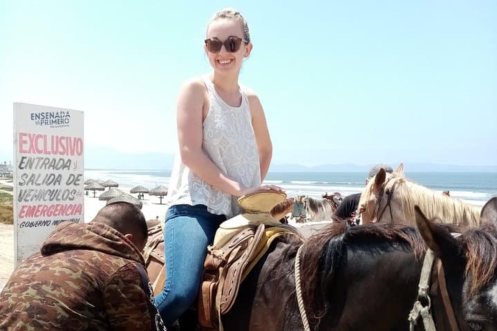 Playa Hermosa to Las Cañadas: Horseback Riding and Zipline Private Tour in Ensenada photo 4