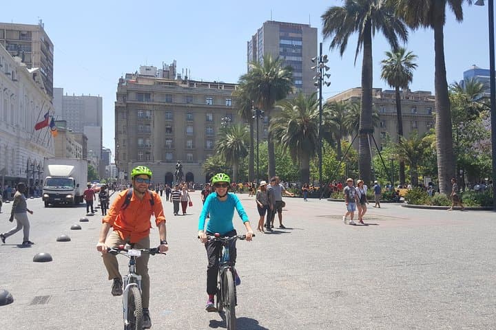 Santiago Center Cultural Bike Tour: 3-Hour Guided Ride Through Bellavista, Mercado Central and La Moneda photo 6