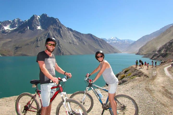 Mountain Biking El Yeso Reservoir: Full-Day Ride from Santiago to Maipo Valley
