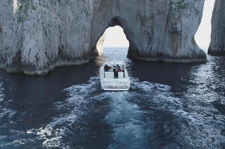 Circumnavigate Capri: Shared Boat Day Trip from Sorrento photo 4