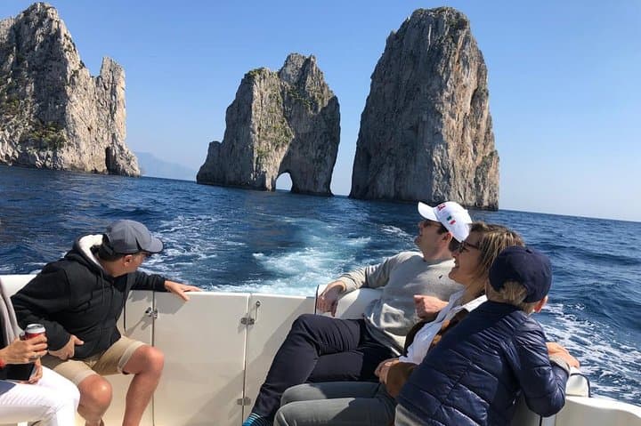 Circumnavigate Capri: Shared Boat Day Trip from Sorrento photo 5