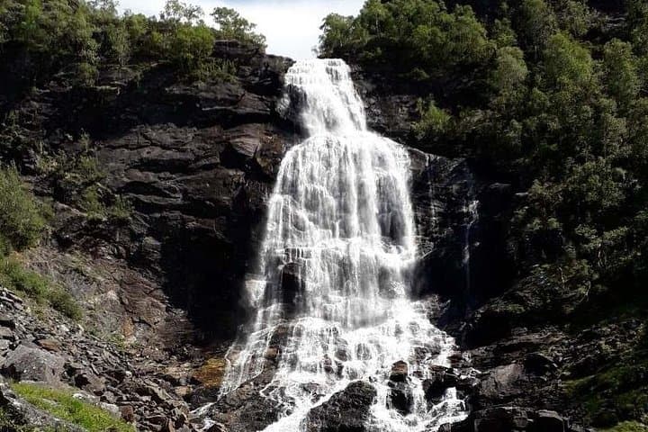 Brides Veil & Steinsdalsfossen: Hardanger Fjord Waterfall Day Tour from Bergen photo 1