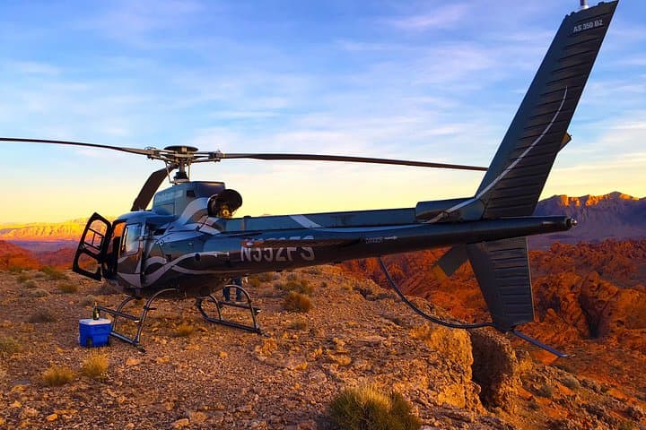 Sunset Helicopter: Grand Canyon to Valley of Fire Champagne Landing photo 4