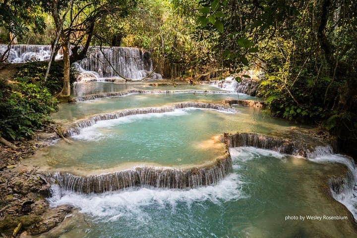 Private Full-Day Kuang Si Waterfall, Markets & Villages Tour from Luang Prabang photo 1