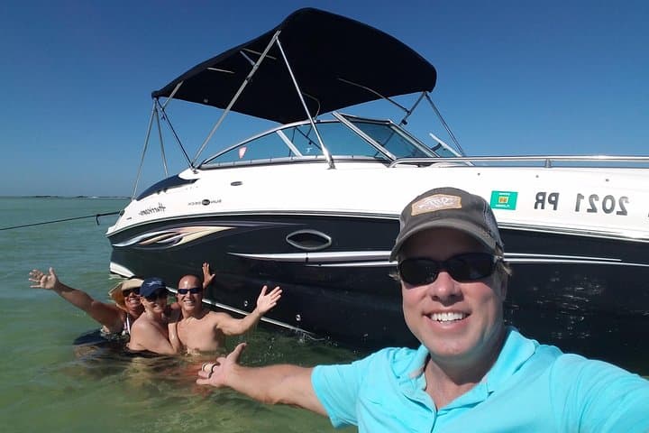 Explore Clearwater’s Barrier Islands: Private Half-Day Boating on Black Hurricane