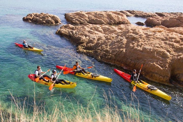 Costa Brava Sea Caves Kayak and Snorkel Tour from S'Agaró photo 2