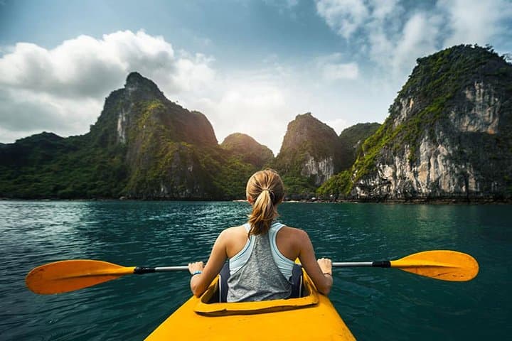 Halong Bay in a Day: Kayaking, Titop Island Hike & Surprise Cave