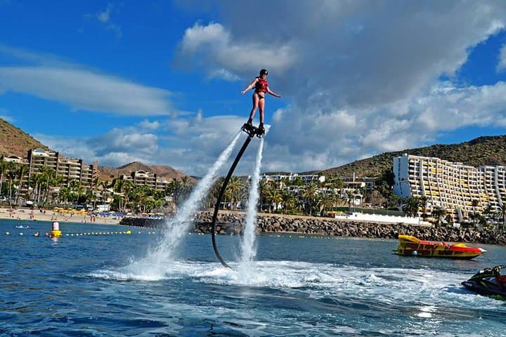 Flyboarding in Anfi del Mar: Hydroflight Adventure on Gran Canaria