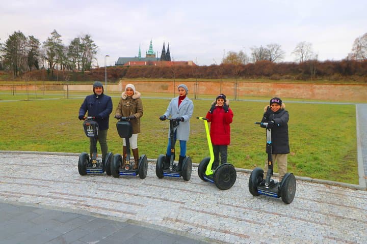 Prague Half-Day Segway & E‑Scooter Tour — Castle, Parks and Riverfront Views photo 4