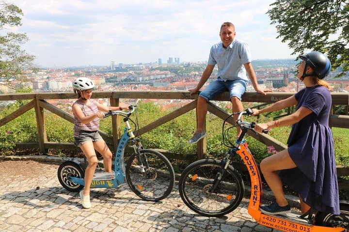 Prague Half-Day Segway & E‑Scooter Tour — Castle, Parks and Riverfront Views photo 2
