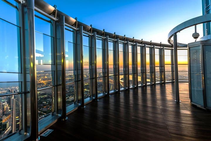 At the Top: Burj Khalifa Level 124 Ticket with One-Way Transfer