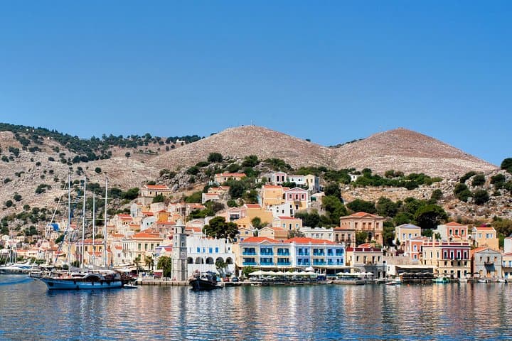 Symi Island Boat Trip from Rhodes with St George Bay Swim Stop photo 4