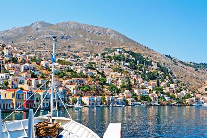 Symi Island Boat Trip from Rhodes with St George Bay Swim Stop photo 5