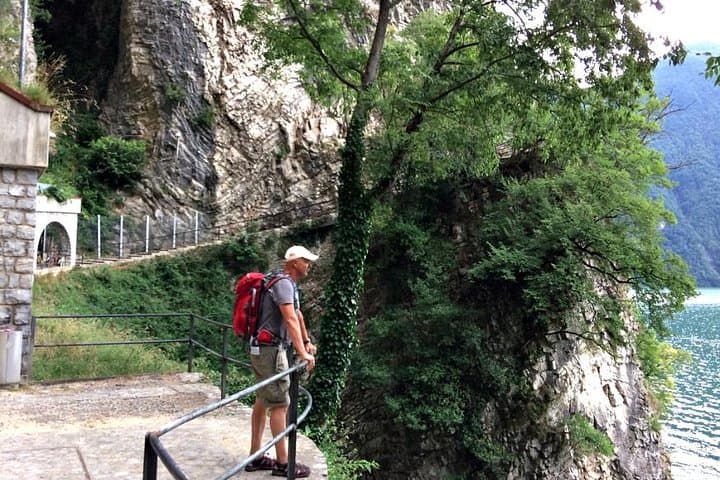 Lake Lugano Olive Trail, Boat Cruise & Grotto Risotto Experience photo 3