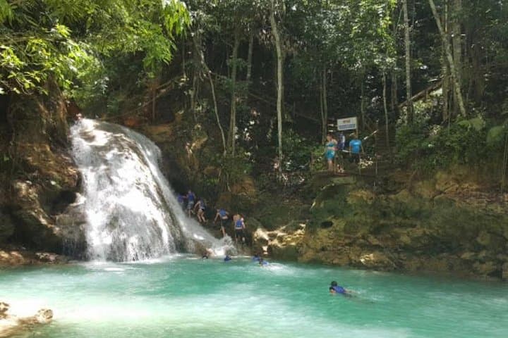 Blue Hole and Konoko Falls Private Tour: Ocho Rios Waterfalls & Rainforest Hike photo 6