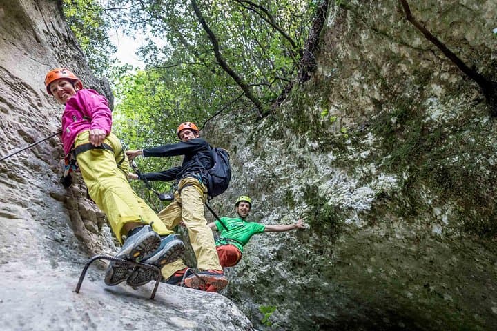 Via Ferrata Rio Sallagoni: Gorge Climb to Castello di Drena
