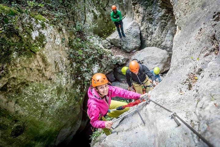Via Ferrata Rio Sallagoni: Gorge Climb to Castello di Drena photo 2