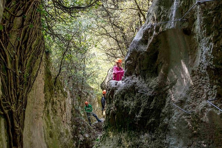 Via Ferrata Rio Sallagoni: Gorge Climb to Castello di Drena photo 4