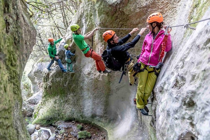 Via Ferrata Rio Sallagoni: Gorge Climb to Castello di Drena photo 5