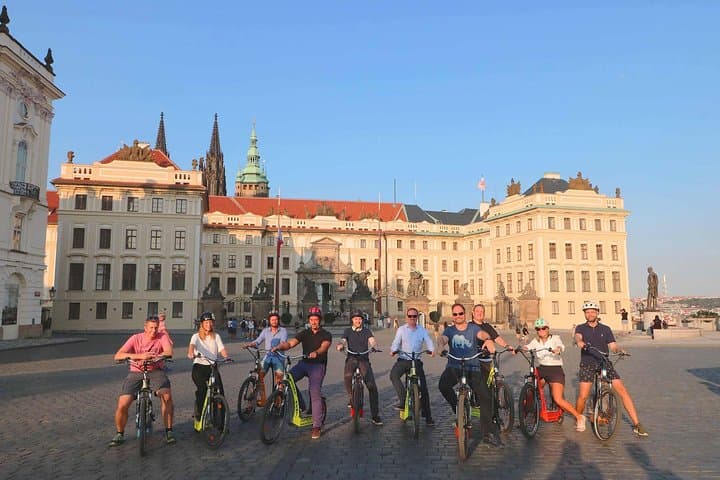 Glorious Prague: 3-Hour Guided e-Scooter & eBike Riverbank Tour photo 3