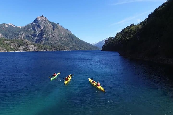 Private Half-Day Kayak on Nahuel Huapi Lake — Circuito Chico & Llao Llao Views