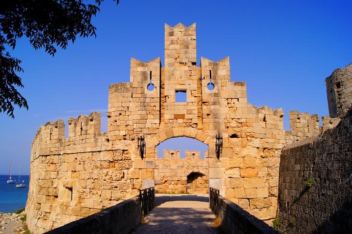 Moonlit Walk Through Rhodes Old City: Medieval Streets After Dark photo 4