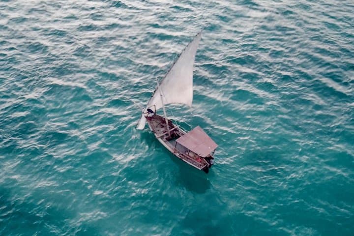 Zanzibar Private Dhow Sunset Cruise from Stone Town