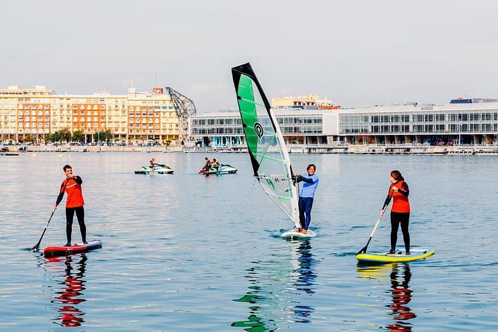 Stand Up Paddle Tour and Paella Lunch on Valencia's Malvarrosa Beach photo 3