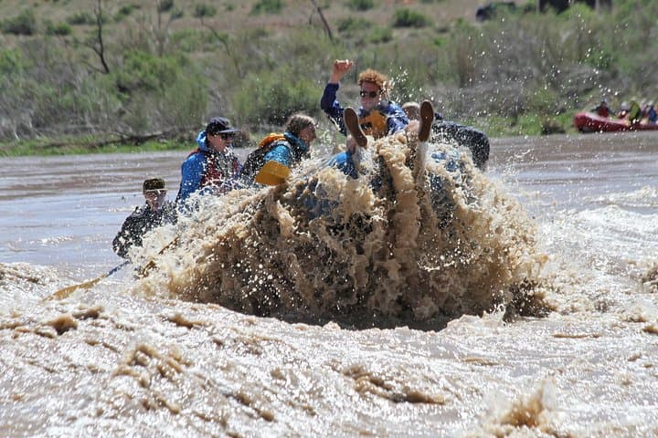 Whitewater Rafting the Colorado River’s Fisher Towers Section from Moab