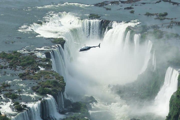 Helicopter Over Iguassu Falls — 10-Min Aerial Flight from Foz do Iguaçu