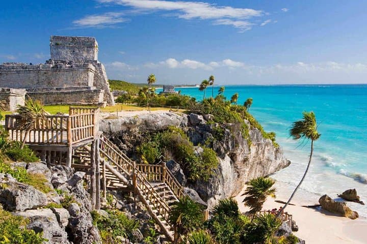 Tulum, Coba & Cenote Day Trip from Cancun: Ruins, Swim & Playa del Carmen photo 2