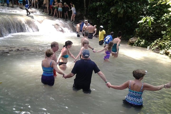 Dunns River Falls and White River Tubing from Montego Bay