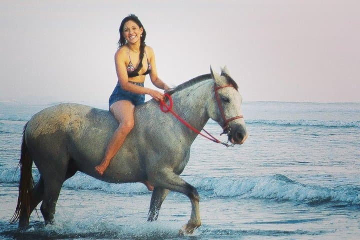 Sunset Horses: Golden‑Hour Beach Ride Near Quepos photo 3