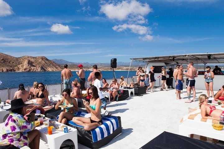 Cabo San Lucas Sunset Dinner Party Cruise with Open Bar at Land's End photo 2