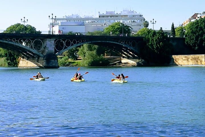 Seville 2-Hour Kayak Tour on the Guadalquivir: Triana, La Cartuja & Historic Sights photo 4