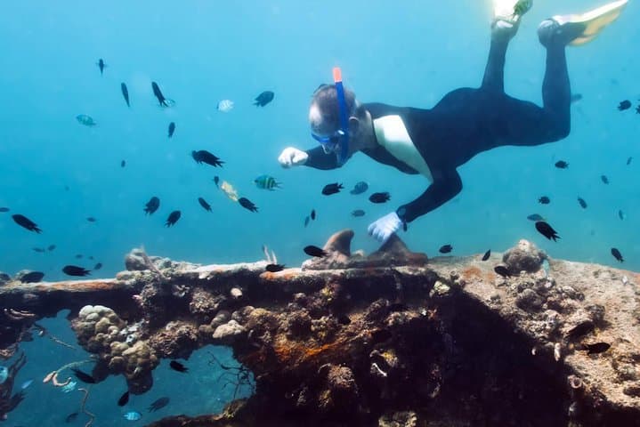 Coron Reefs & WWII Wreck Snorkel: Private Tour to Pass Island & Lusong photo 4