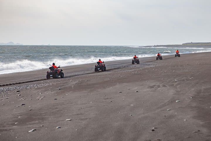 Quad Biking the Black Lava Sands from Mýrdalur: ATV Adventure to the Sólheimasandur Wreck
