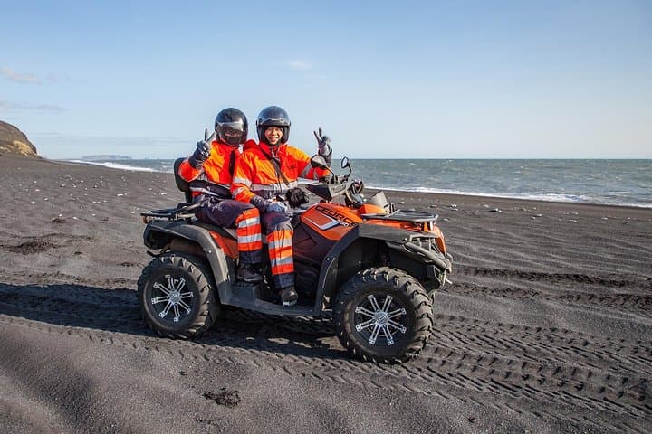 Quad Biking the Black Lava Sands from Mýrdalur: ATV Adventure to the Sólheimasandur Wreck photo 2