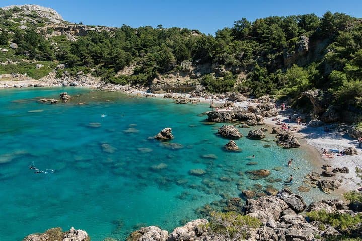 Rhodes Day Cruise: Anthony Quinn, Kallithea & Traganou Bays Boat Trip photo 2