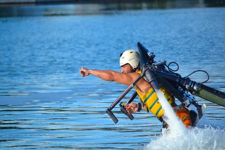 Jetpack Over Nichupté Lagoon: Fly 30 Feet Above Cancún